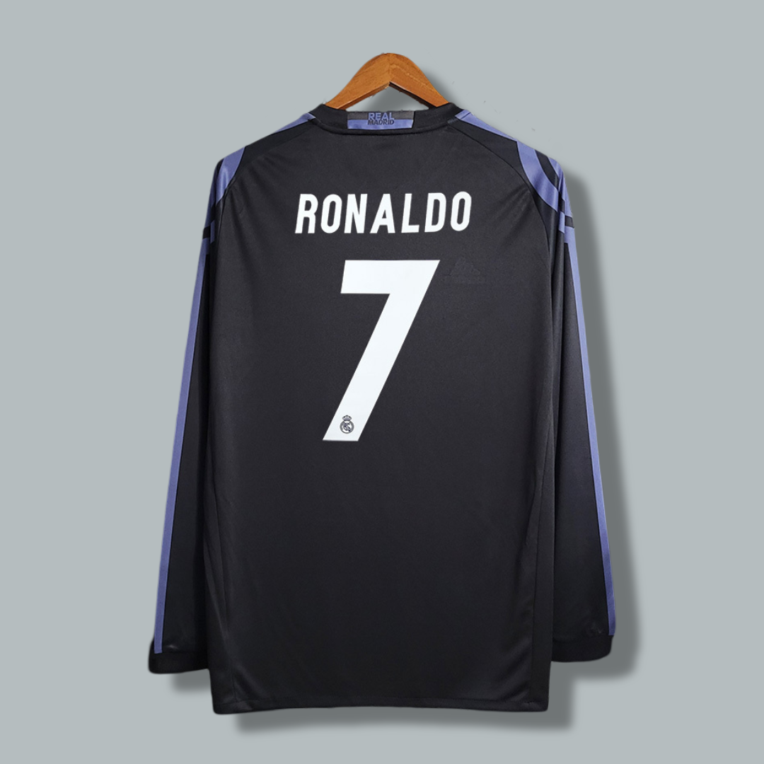 2016-2017 Real Madrid Third Away Long Sleeve Kit