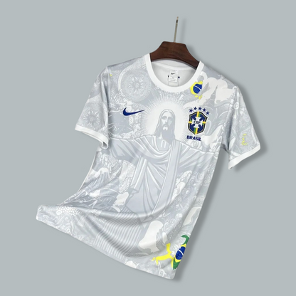Brazil 25/26 "Christ the Redeemer White" Premium Kit