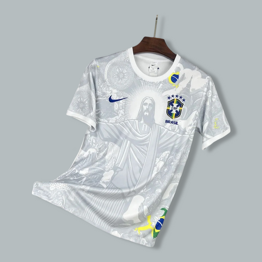 Brazil 25/26 "Christ the Redeemer White" Premium Kit