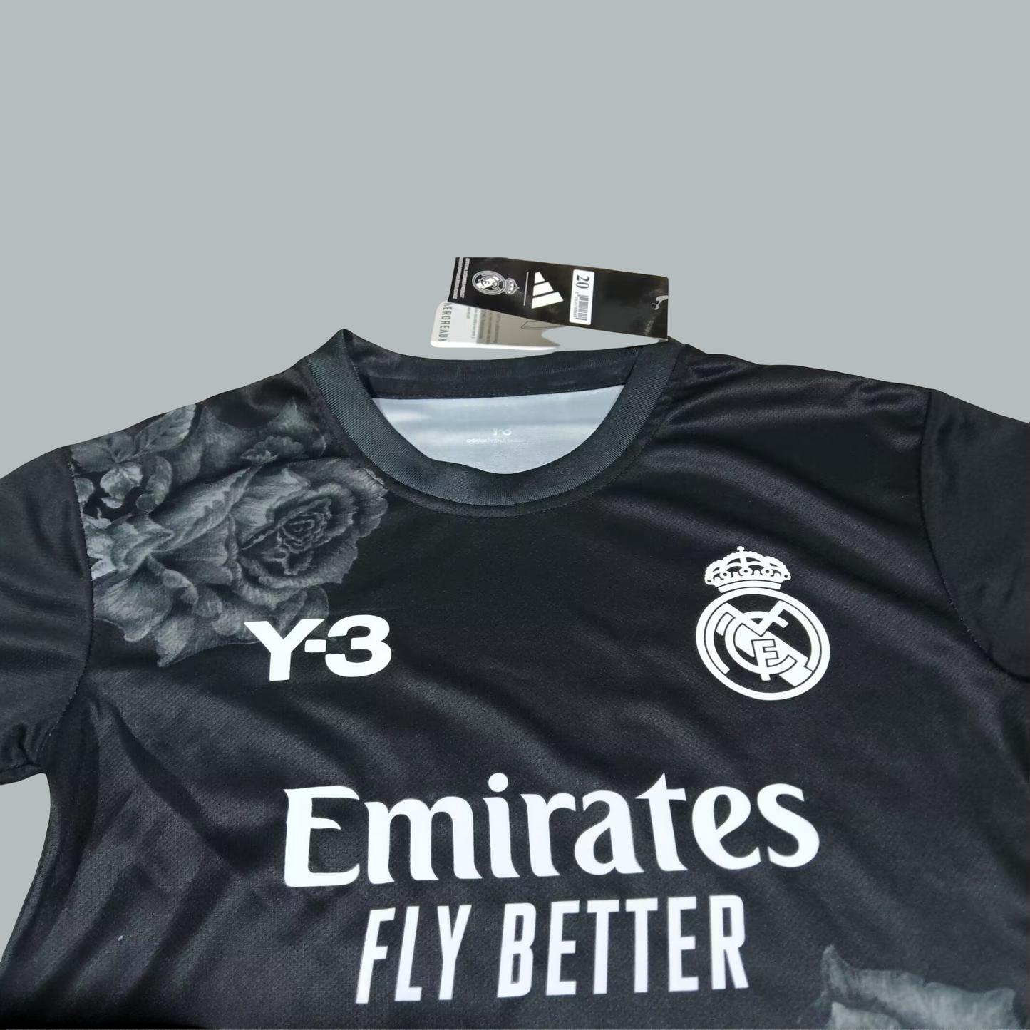 Real Madrid 25/26 "Y-3 Black Elegance" Premium Kids Kit