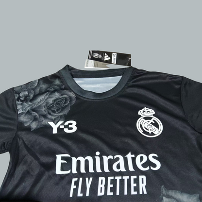 Real Madrid 25/26 "Y-3 Black Elegance" Premium Kids Kit