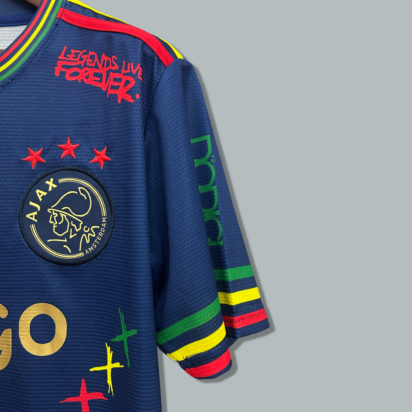 Ajax 25/26 x Bob Marley "Navy Freedom" Premium Kit