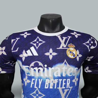 Real Madrid 25/26 "Louis Vuitton Edition" Player Version Premium Kit