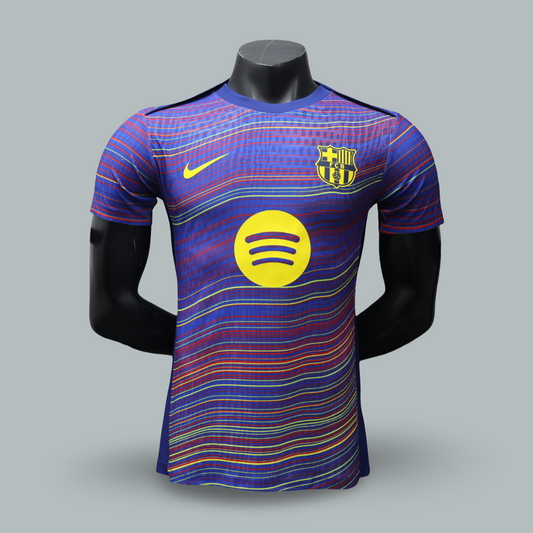 Barcelona 25/26 Pre Match Player Version Kit
