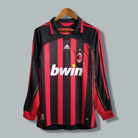 2006-2007 AC Milan Home Long Sleeve Kit