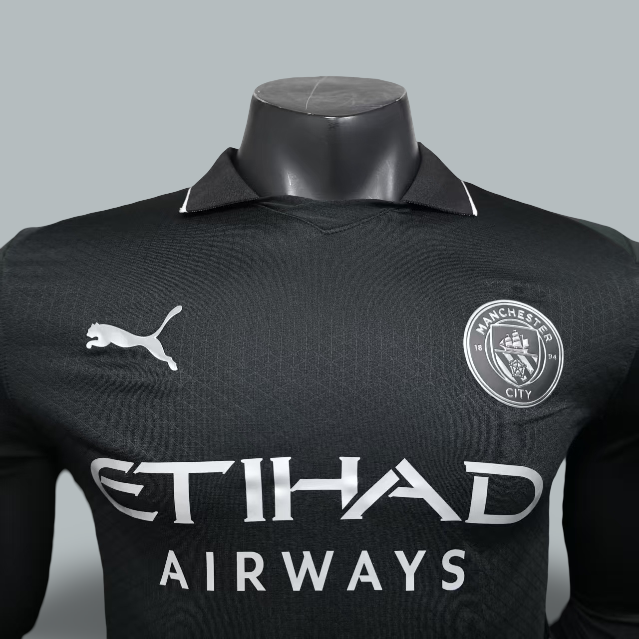 Manchester City 25/26 Second Away Player Edition Long Sleeve Kit
