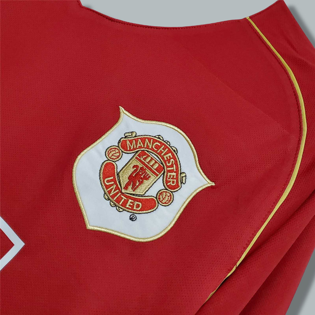 2006-2007 Manchester United Home Long Sleeve Kit