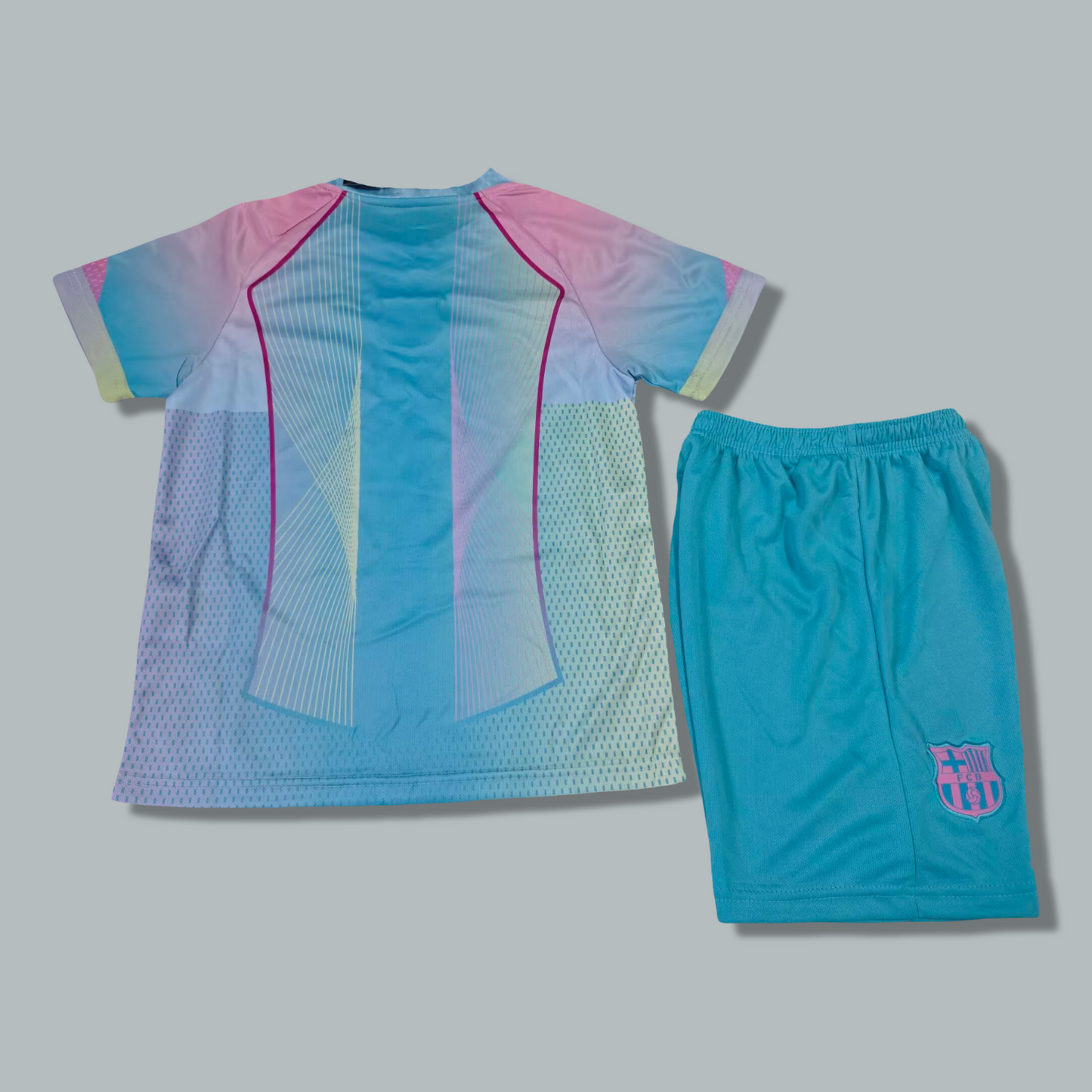 Barcelona 25/26 "Aura Spectrum" Premium Kids Kit