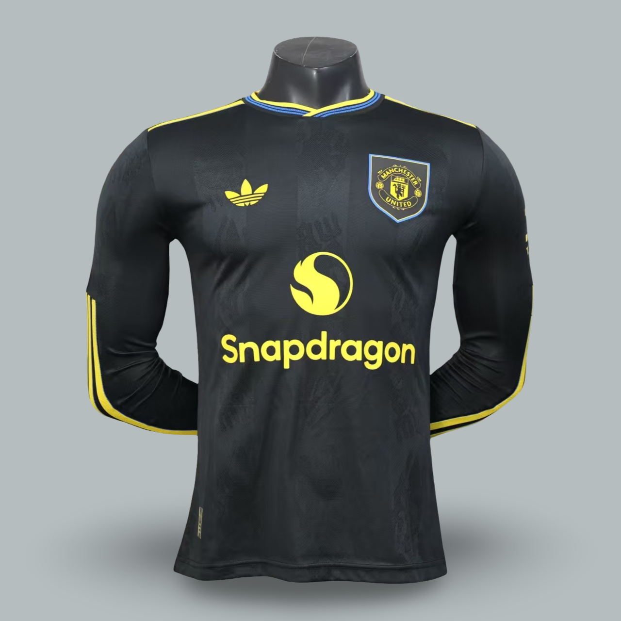 Manchester United 25/26 Second Away Player Edition Long Sleeve Kit