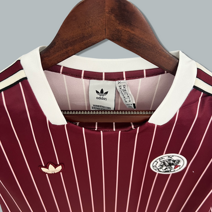 Ajax 25/26 "Vintage Burgundy Stripes" Premium Kit