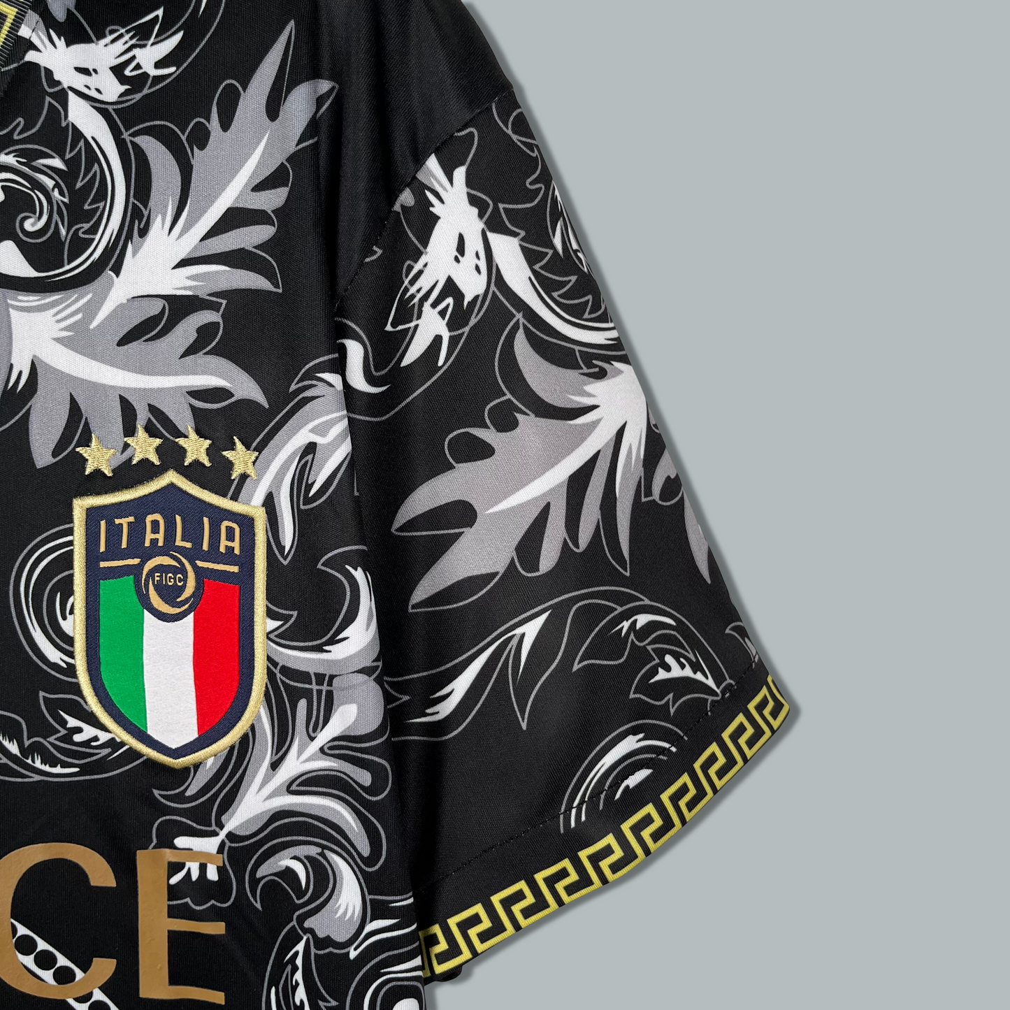 Italy 25/26 "Versace" Black Premium Kit