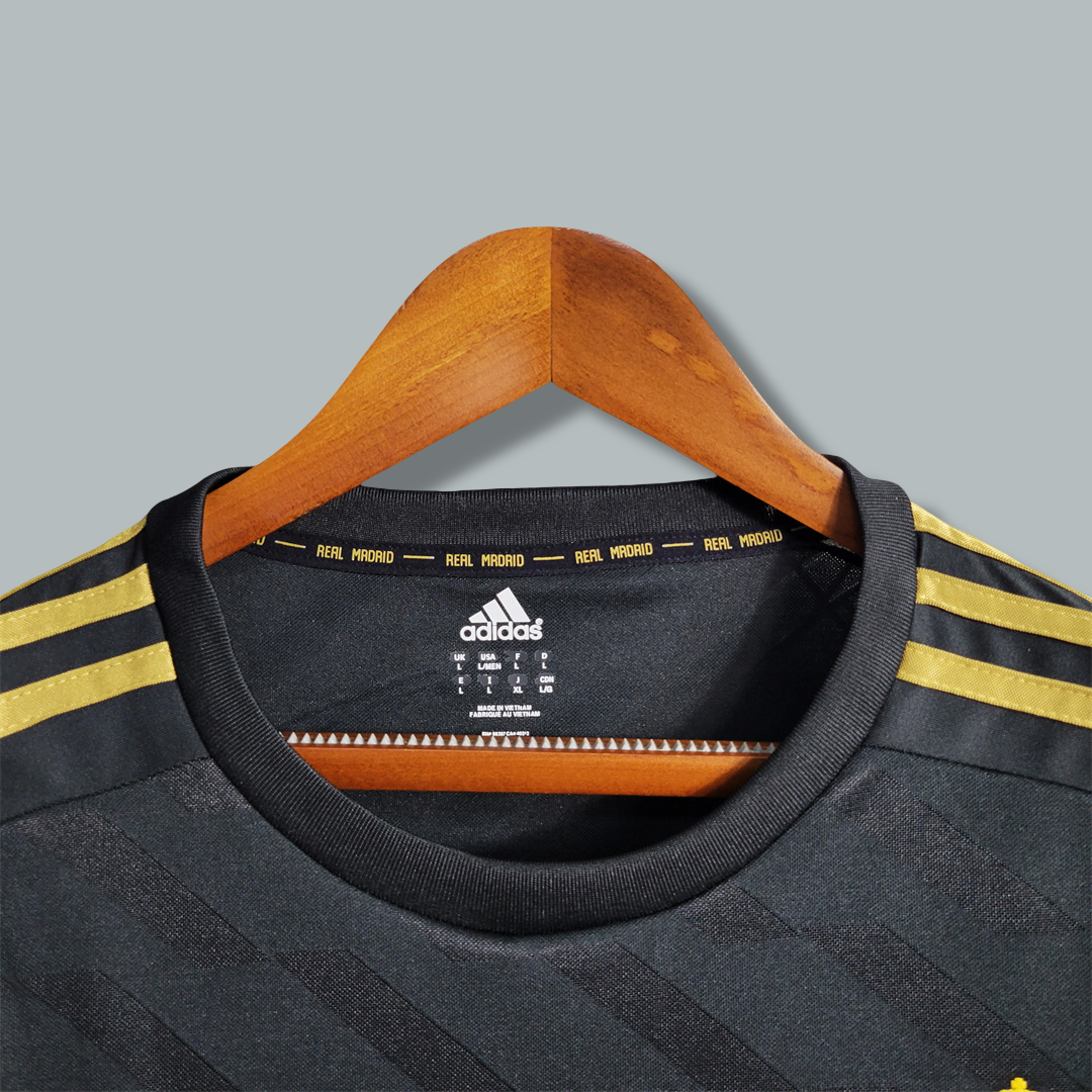 2011-2012 Real Madrid Away Black Long Sleeve Kit