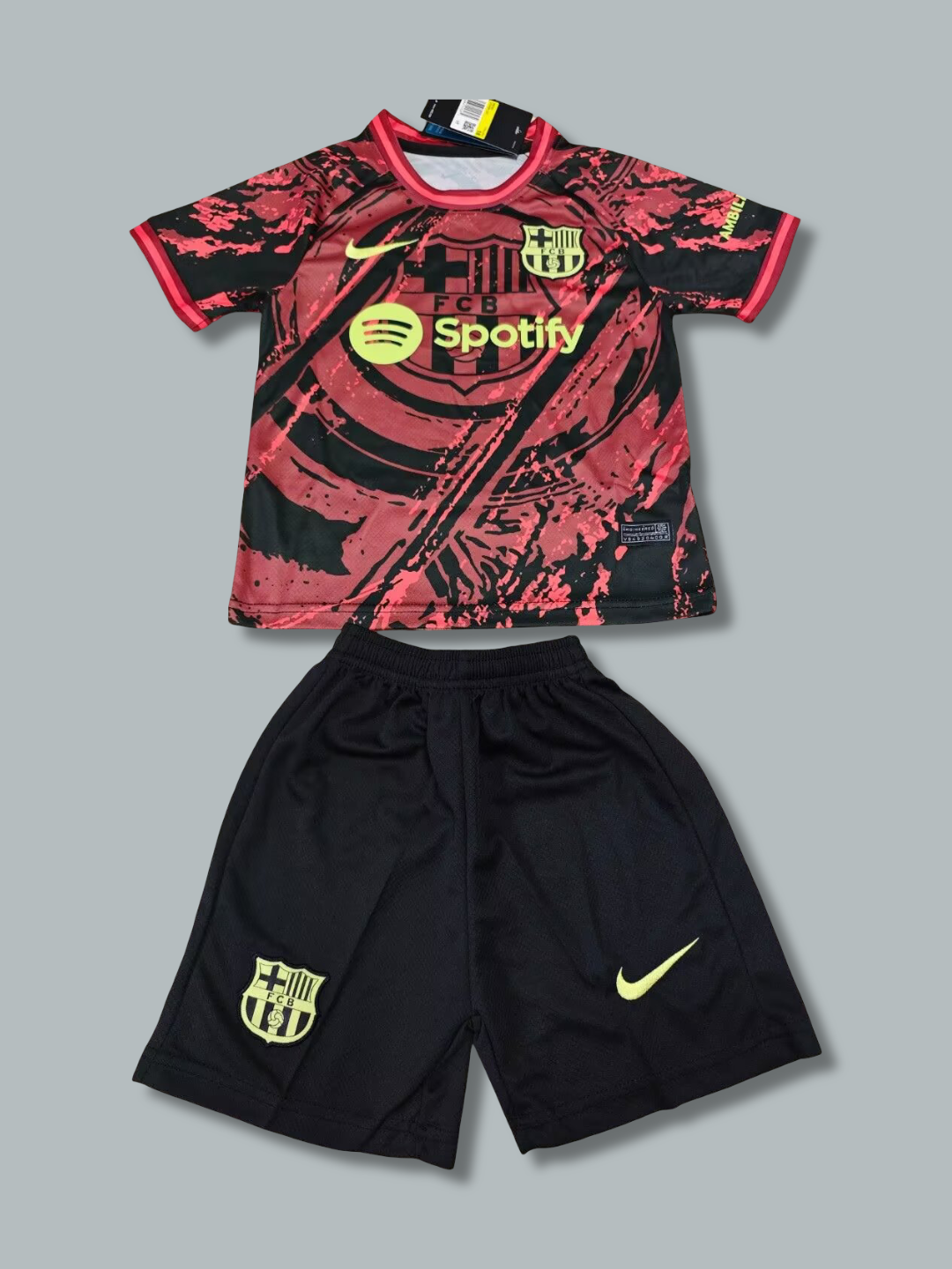Barcelona 25/26 "Catalan Roots Red" Premium Kids Kit
