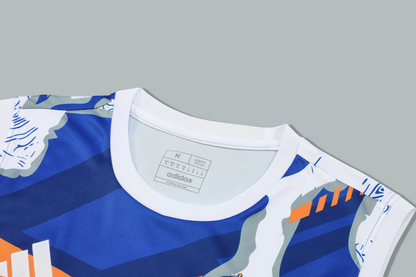 Real Madrid 25/26 "Royal Impact" Sleeveless Training Jersey and Shorts Set