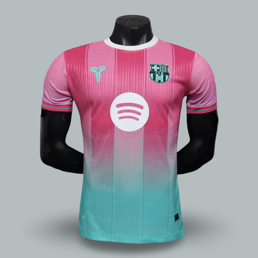 Barcelona 25/26 "Sunset Aqua Fade" Player Version Premium Kit