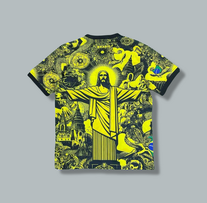 Brazil 25/26 "Jesus Yellow" Premium Kit