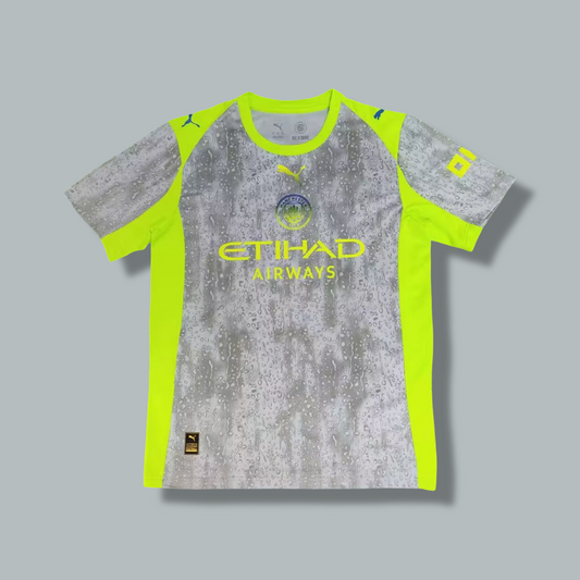 Manchester City 25/26 "Neon Storm" Kit