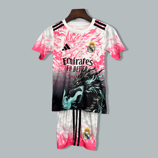 Real Madrid 25/26 "Shadow Dragon" Premium Kids Kit