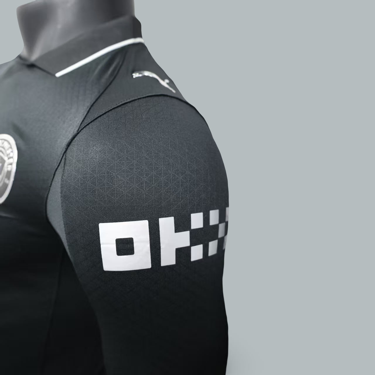 Manchester City 25/26 Second Away Player Edition Long Sleeve Kit