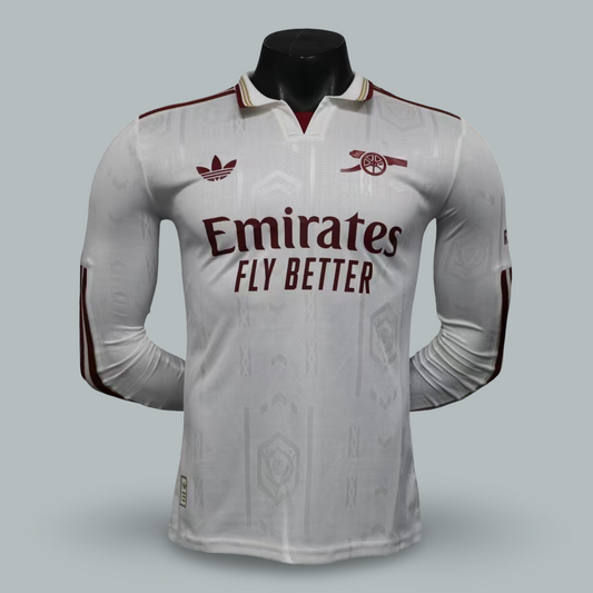 Arsenal 25/26 Second Away Player Edition Long Sleeve Kit