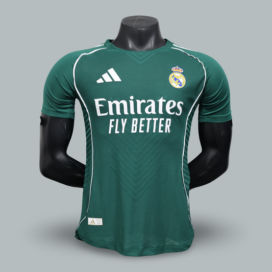 Real Madrid 25/26 "Emerald Legacy" Player Version Premium Kit