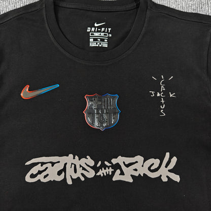 Barcelona x Cactus Jack 25/26 "Black Vision" Premium T-Shirt