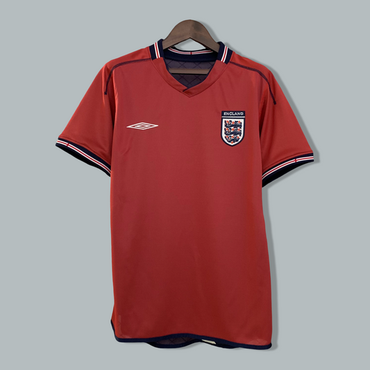 2002 England Away Retro Kit