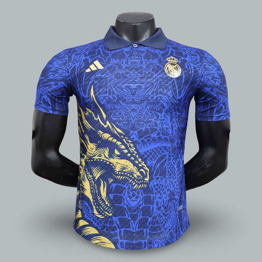 Real Madrid 25/26 "Azure Dragon" Player Version Premium Kit