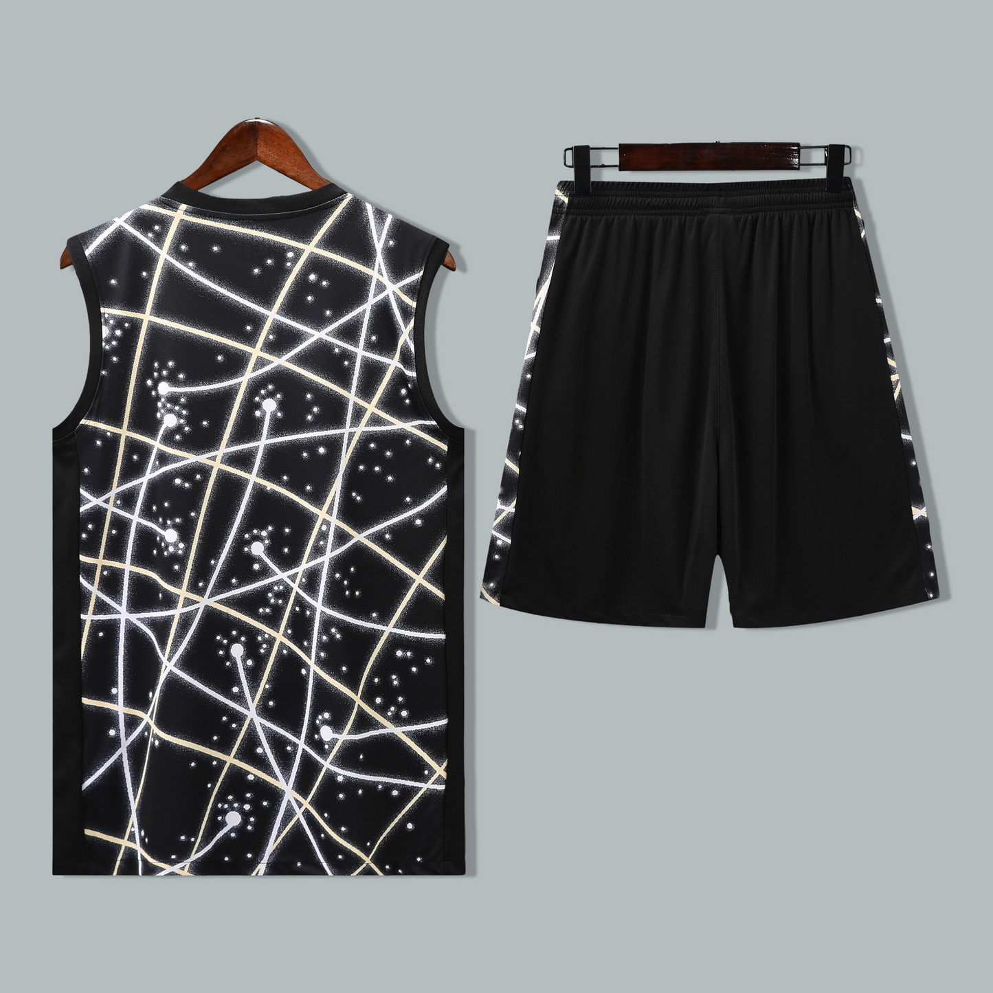 Chelsea 25/26 "Starlight Grid" Sleeveless Training Jersey and Shorts Set