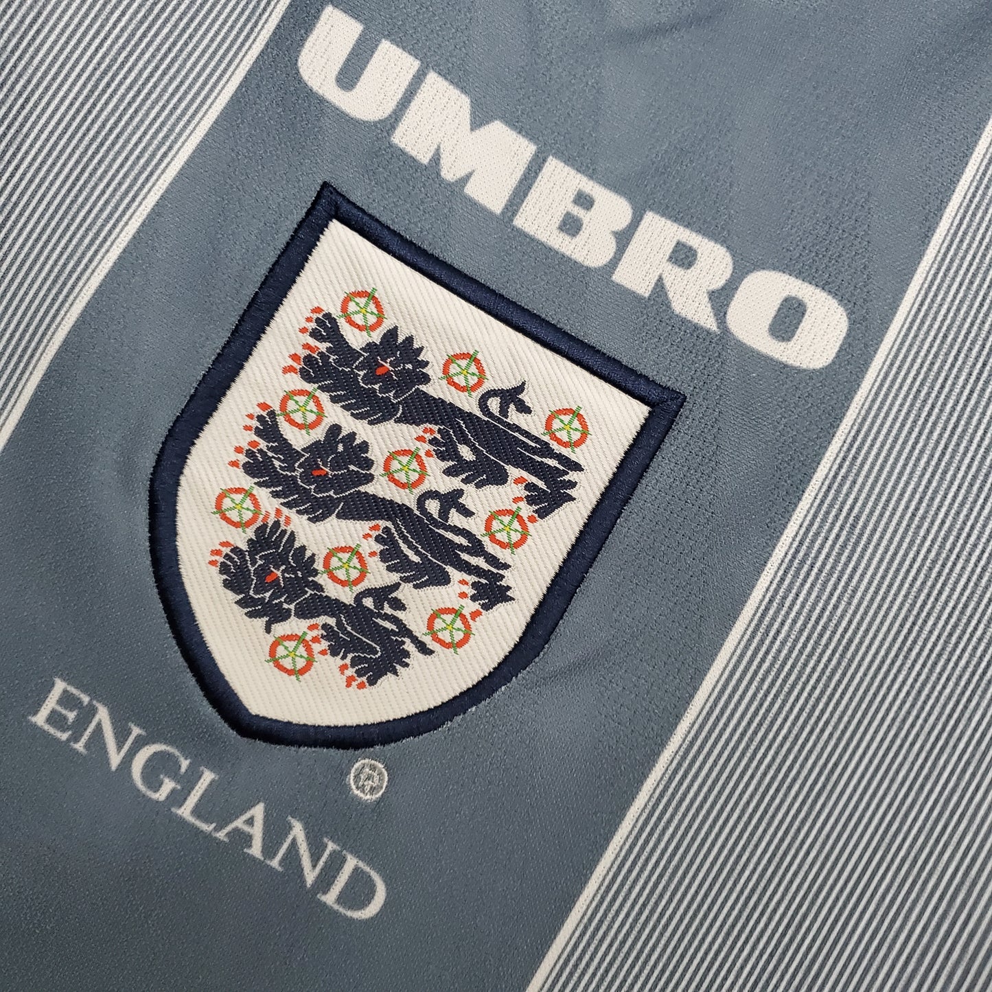 1996 England Away Retro Kit