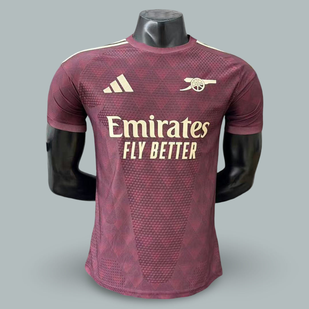 Arsenal 26/27 "Royal Burgundy" Player Version Premium Kit