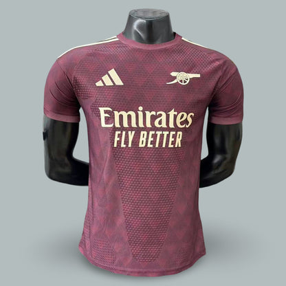 Arsenal 26/27 "Royal Burgundy" Player Version Premium Kit