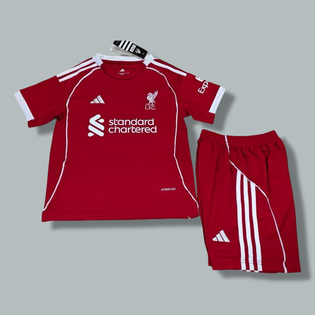 Liverpool 25/26 Home Kids Kit