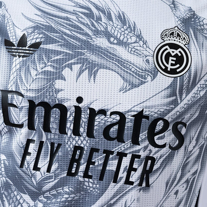 Real Madrid 25/26 "Silver Wyrm" Player Version Premium Kit