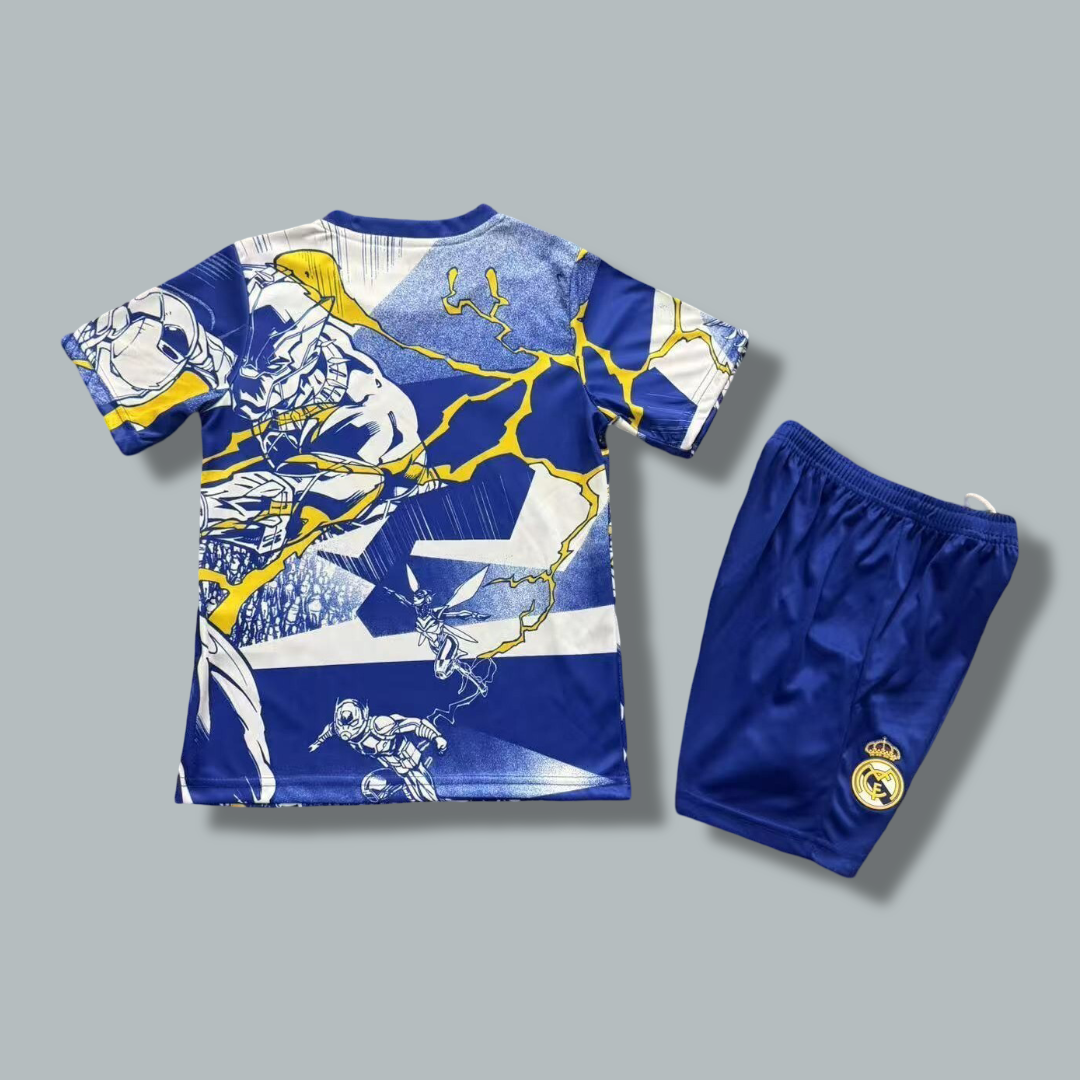 Real Madrid 25/26 "Marvel Universe" Premium Kids Kit