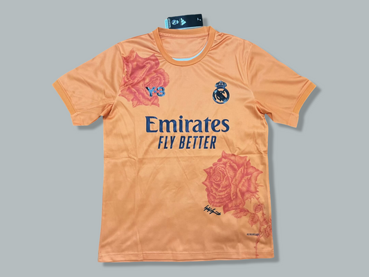 Real Madrid 25/26 "Y-3 Orange Elegance" Premium Kit