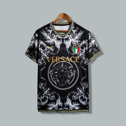 Italy 25/26 "Versace" Black Premium Kit