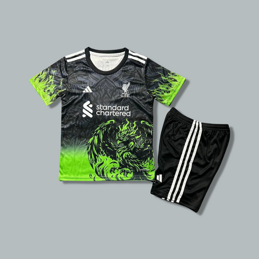 Liverpool 25/26 "Lime Phoenix" Premium Kids Kit
