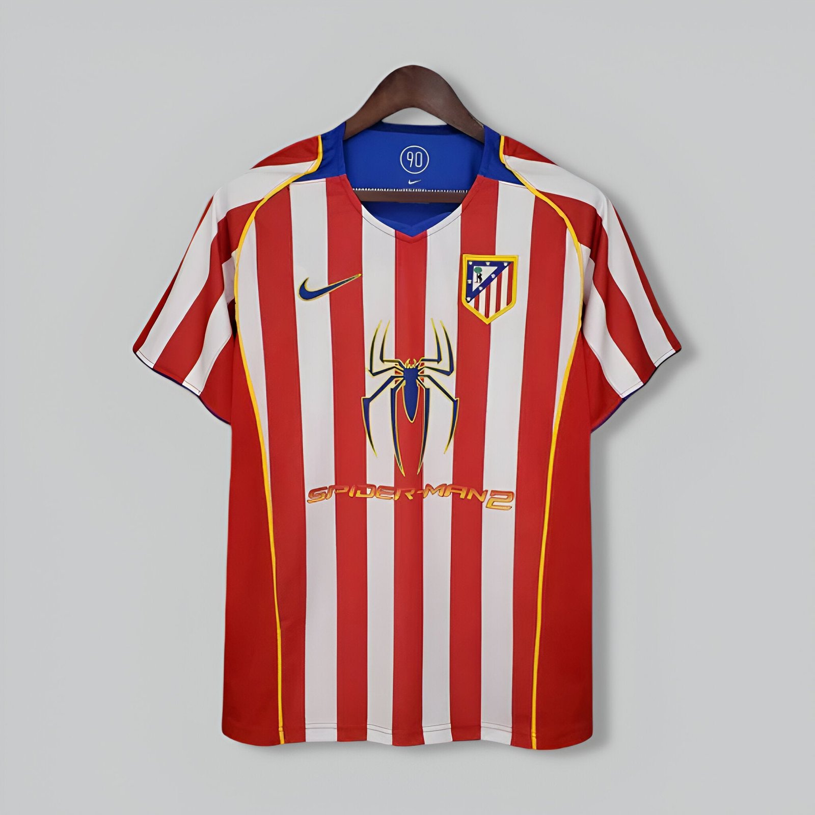 Atletico Madrid 2004-2005 Home Retro Kit