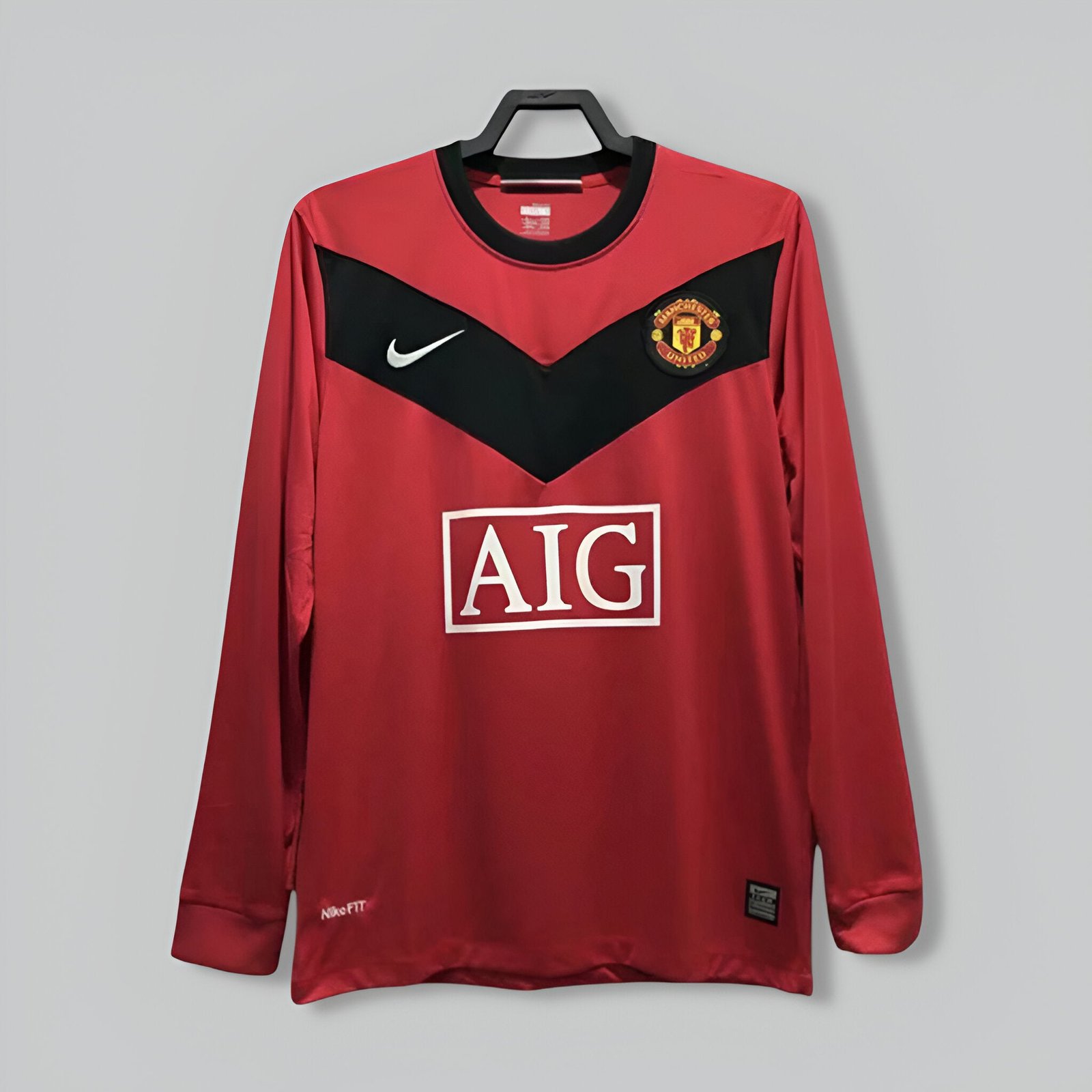 Manchester United 2009-2010 Home Long Sleeve Kit