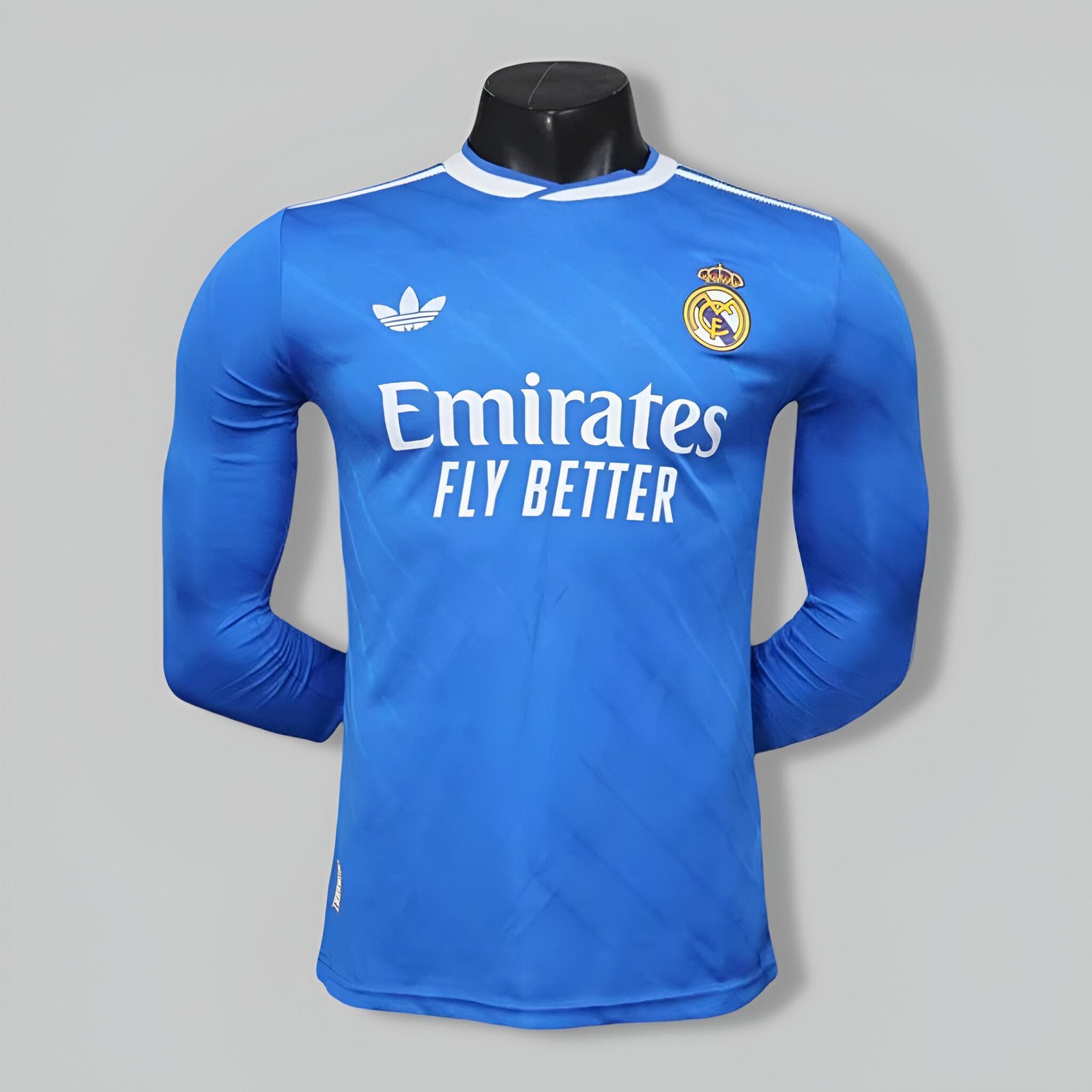 Real Madrid 25/26 Second Away Player Edition Long Sleeve Kit