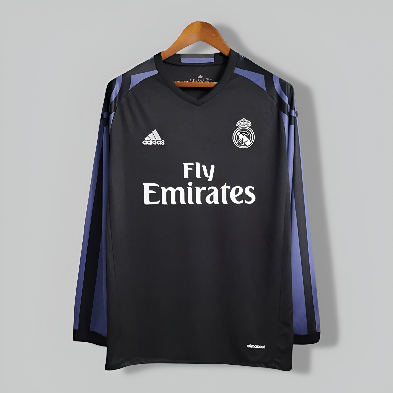 Real Madrid 2016-2017 Third Away Long Sleeve