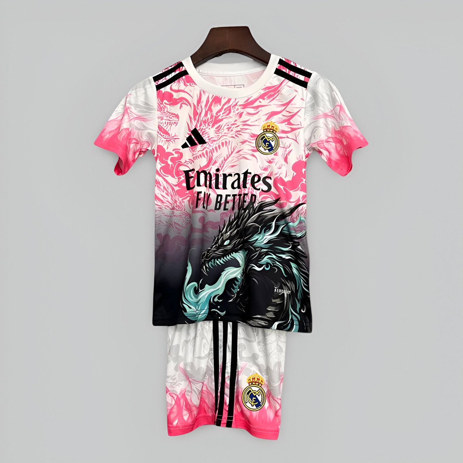 Real Madrid 25/26 "Shadow Dragon" Premium Kids Kit