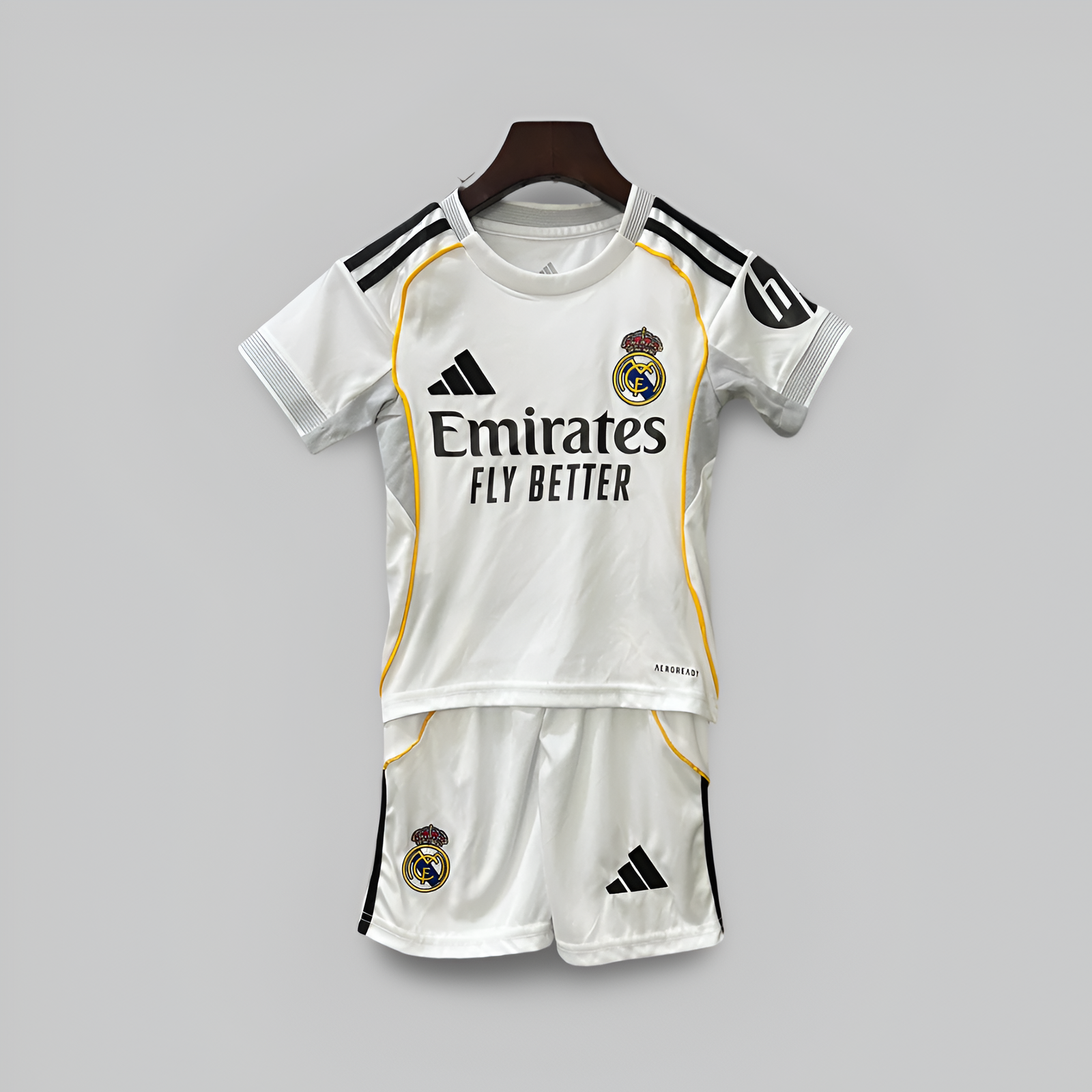 Real Madrid 25/26 Home Kids Kit