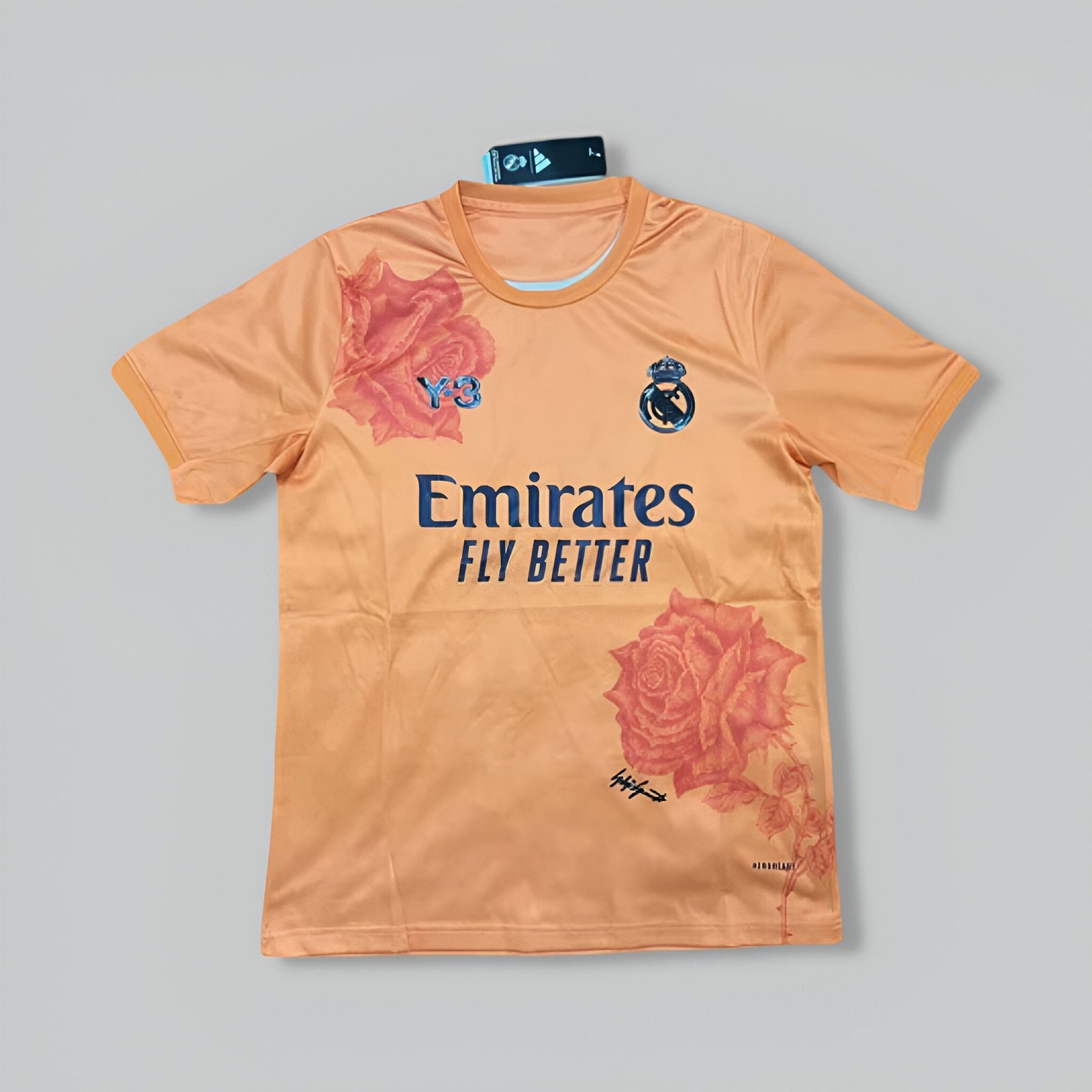 Real Madrid 25/26 "Y-3 Orange Elegance" Premium Kit