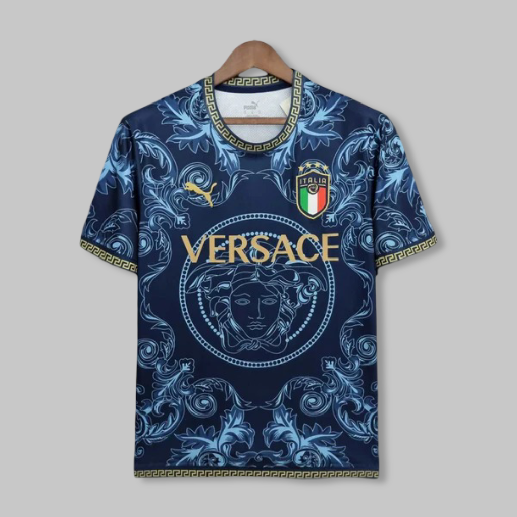 Italy 25/26 "Versace" Blue Premium Kit